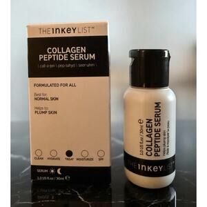 THE INKEY LIST Collagen Peptide Serum 1 Fl Oz / 30 ml NIB/SEALED